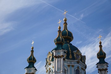 St Andrew's Church, Kiev, Ukraine