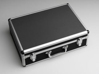 Aluminium Attache Case Black
