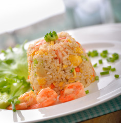  fried rice with shrimp