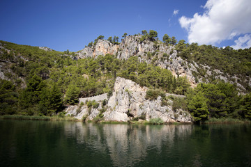 Fototapeta na wymiar Krka national park landscape