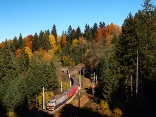 Train Exiting Tunnel