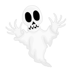 ghost isolated illustration