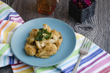 Spicy cauliflower