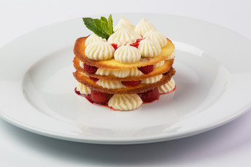 delicious food on a plate
