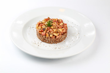 delicious food on a plate