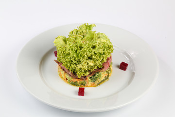 delicious food on a plate