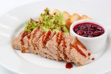 delicious food on a plate