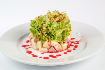 delicious food on a plate