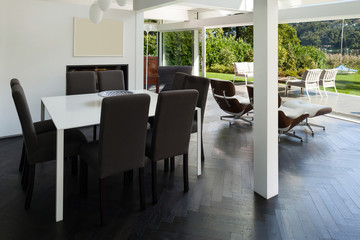 Interior, dining room