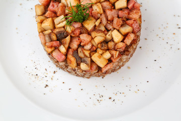delicious food on a plate