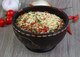Raw couscous