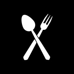 The spoon and fork icon