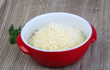 Shredded parmesan