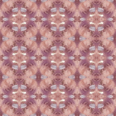 Beautiful seamless colorful abstract pattern. Hand drawing watercolor geometrical figures.