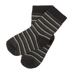 Pair of socks. Isolated on white background