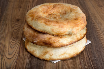 wheat bread in the form of tortillas from Asia