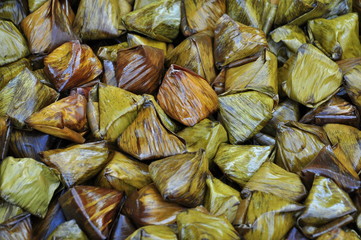 Stuffed Dough Pyramid