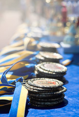  medal on the table