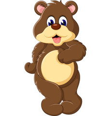 Cartoon teddy bear of illustration
