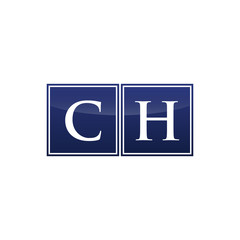 Letter Iitial Logo CH