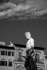 Nettuno statue, Piazza della Signoria, Florence, Italy