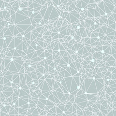 Beautiful polygonal constellation vector illustration of a starry night © T-flex