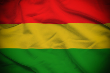 Fototapeta premium Bolivia Flag
