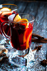 spices and mulled wine