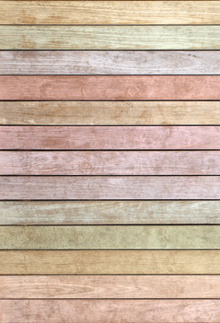  panneau de bois aux lamelles lasurées teintées