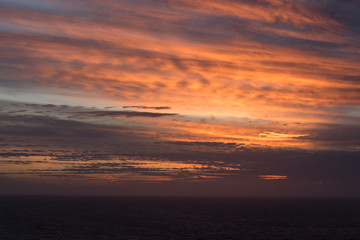 Beautiful Sunset over Ocean