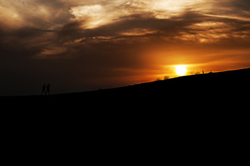 Tramonto ai crateri silvestri © deboras