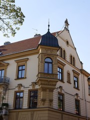 old buildings in center of Krakow