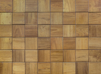 Wood cube wall background