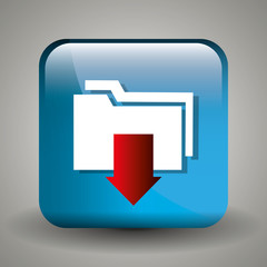 Download icon button