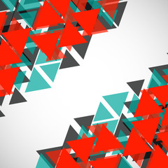 Abstract geometric background with triangles. Modern style. Vector illustration. Eps 10