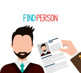 Find person to get a job 