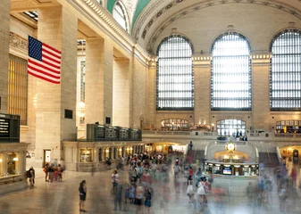 Tableau sur plexiglas Trains Hall principal Grand Central Terminal, New York  © Antonio Gravante