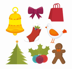 Merry christmas card 