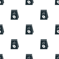 Package of coffee icon