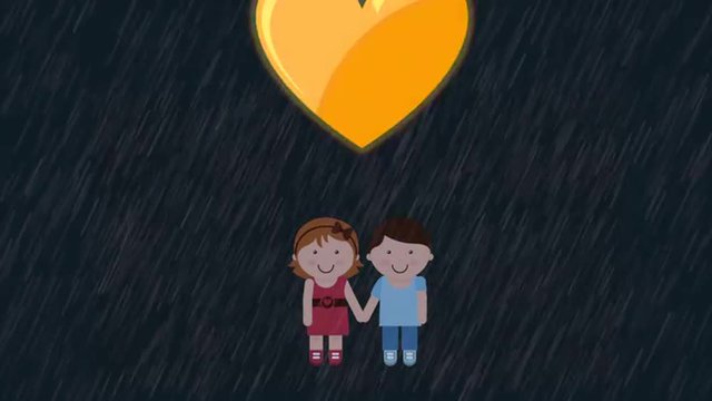 Love card design, Video animation