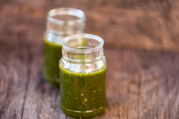Green vegetable juice