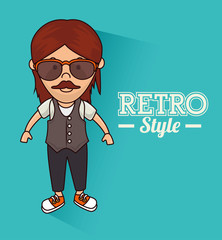 Hipster fashion lifestyle