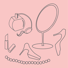 girly cosmetic accessory