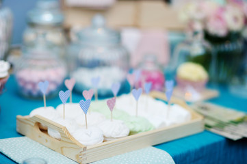 Delicious wedding marshmallows
