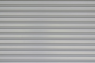 Obraz premium corrugated metal sheet slide door texture