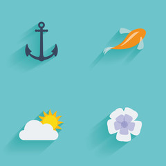 Summer Vacation objects