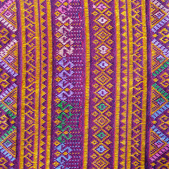 Obraz premium Thai silk fabric pattern