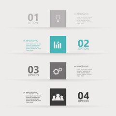 Brochures Infographic Vector