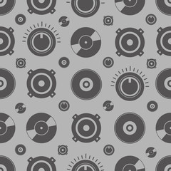 Audio equipment seamless background
