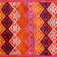 Thai silk fabric pattern